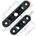 Array	[art_haupttext2] EINLASSBLOCK 8MM 1 ROLLE KUGELLAGER
 Edelstahl rostfrei<BR>Tau � 8mm, Rolle 27 x 11mm, BRL 1200kg, Befestigungsloch � 5mm.<BR>